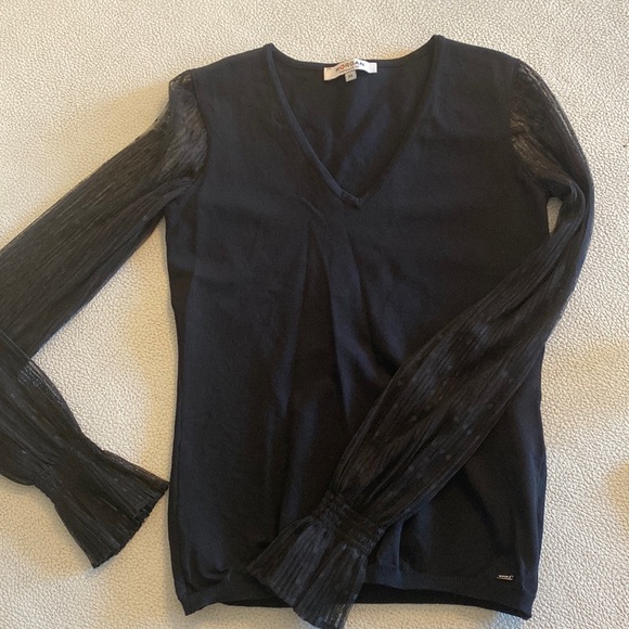 Morgan de Toi - Black sweater - Picture 1 of 6